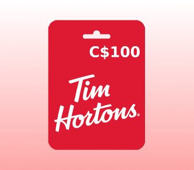 Tim Hortons CAD 100 Подарочная карта CA