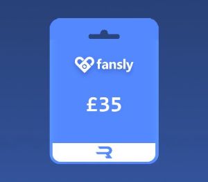 Rewarble Fansly GBP 35 Подарочная карта