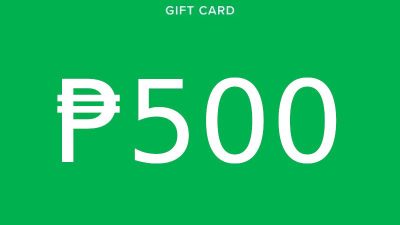 Grab Rides PHP 500 Подарочная карта PH
