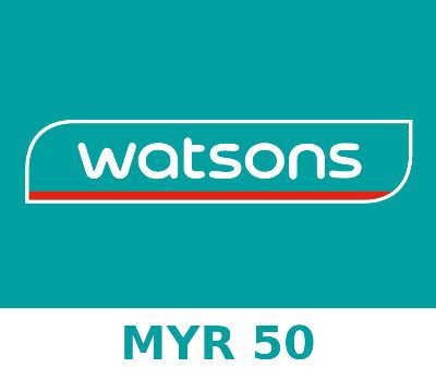 Watsons 50 MYR Подарочная карта MY