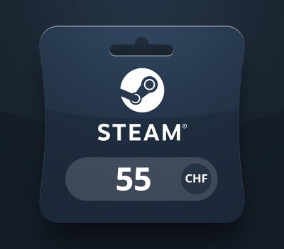 Steam Wallet CHF 55 Подарочная карта CH