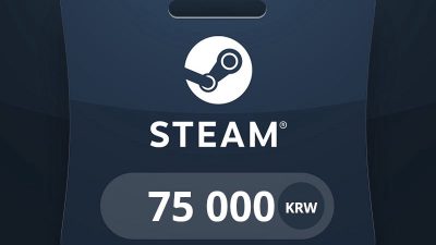 Steam Wallet KRW 75000 Подарочная карта KR