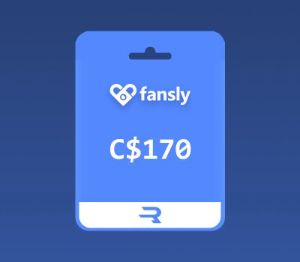 Rewarble Fansly CAD 170 Подарочная карта