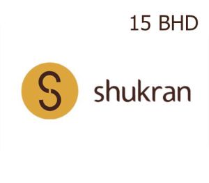 Shukran BHD 15 Подарочная карта BH
