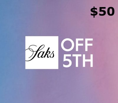 Saks OFF 5TH $50 Подарочная карта US