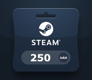 Steam Подарок Карта 250 UAH UA Код активации