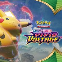 Pokemon Trading Карта Game Online - Sword & Shield Vivid Voltage Бустер-набор Ключ