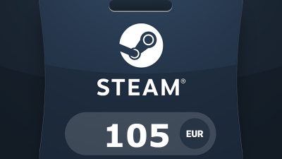 Steam Карта пополнения €105 EU Код активации