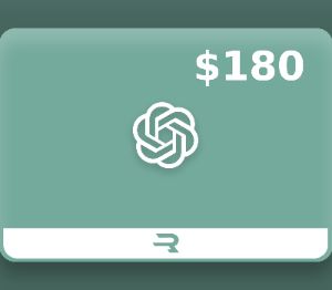 Rewarble ChatGPT USD 180 Подарочная карта