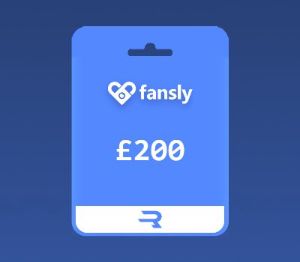 Rewarble Fansly GBP 200 Подарочная карта
