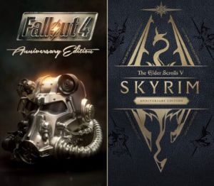 The Elder Scrolls V: Skyrim Юбилейное издание + Fallout 4: Юбилейное издание EU XBOX One / Xbox Series X|S Ключ