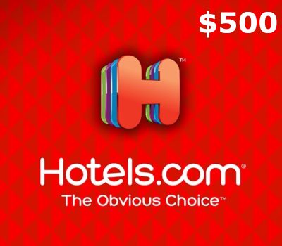 Hotels.com $500 Подарочная карта US