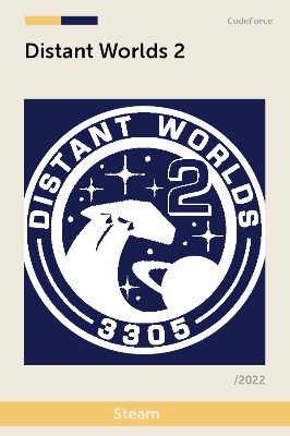 Distant Worlds 2 RoW PC Steam Ключ (valid until June 2027)