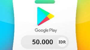 Google Play IDR 50000 Подарочная карта ID
