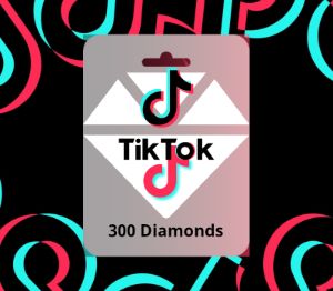 TikTok 300 Diamonds Ключ CN