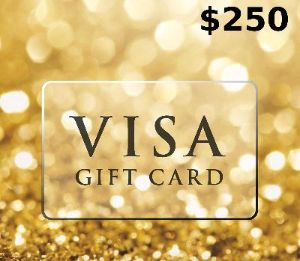 Visa Подарочная карта $250 US