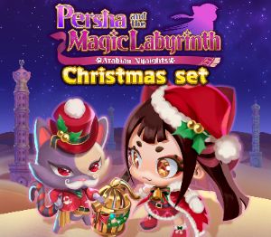 Persha and the Magic Labyrinth - "Christmas set" Costume Set DLC PC Steam Ключ
