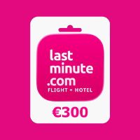 Lastminute.com Flight + Hotels EUR 300 Подарочная карта BE