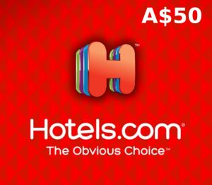 Hotels.com AUD 50 Подарочная карта