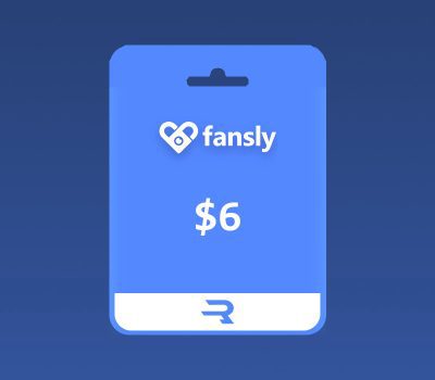 Rewarble Fansly USD 6 Подарочная карта