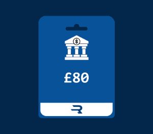 Rewarble Bank Transfer GBP 80 Подарочная карта