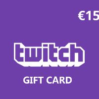 Twitch EUR 15 Подарочная карта IE