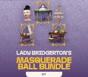 The Sims 4 - Lady Bridgerton’s Masquerade Ball Набор DLC XBOX One / Xbox Series X|S Ключ