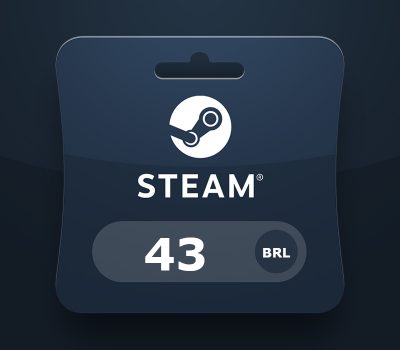 Steam Gift Card BRL 43 BR Activation Code