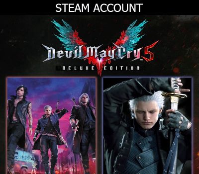 Devil May Cry 5 Deluxe + Vergil RoW PC Steam Ключ