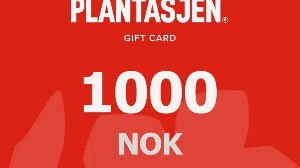 Plantasjen 1000 NOK Подарочная карта NO