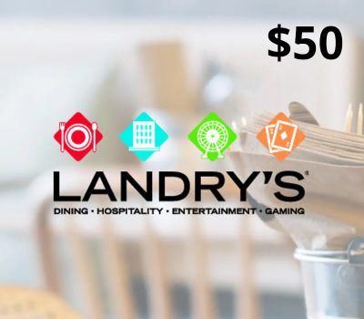 Landrys USD 50 Подарочная карта US
