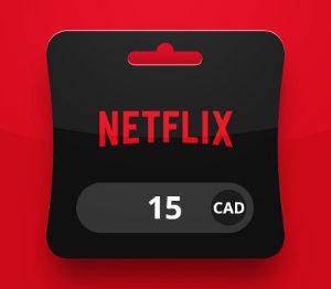 Netflix CAD 15 Подарочная карта CA