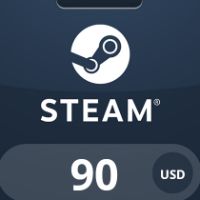 Steam Wallet USD 90 Подарочная карта GY