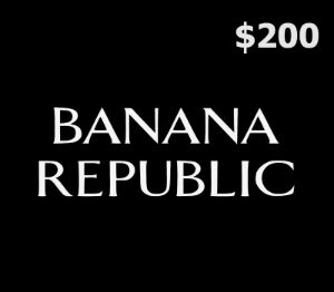Banana Republic $200 Подарочная карта US