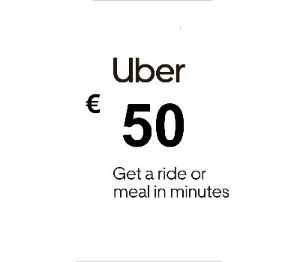 Uber EUR 50 Подарочная карта FR