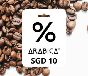 % Arabica SGD 10 Подарочная карта SG