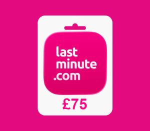 Lastminute.com GBP 75 Подарочная карта UK