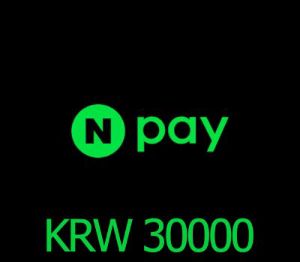Naver Pay 30000 KRW Подарочная карта KR