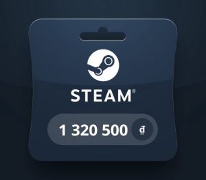 Steam Wallet VND 1 320 500 Подарочная карта VN