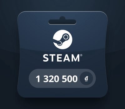 Steam Wallet VND 1 320 500 Подарочная карта VN