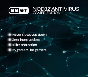 ESET NOD32 Antivirus Gamer издание 2025 Ключ (1 Year / 1 PC)