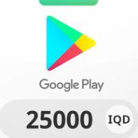 Google Play IQD 25000 Подарочная карта IQ