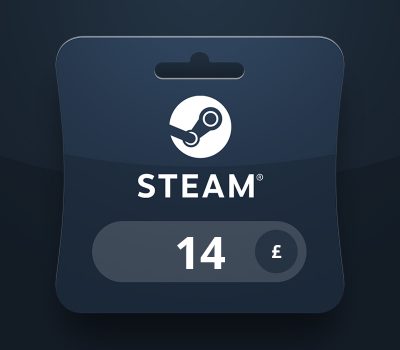 Steam Wallet GBP 14 Подарочная карта UK