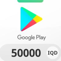Google Play IQD 50000 Подарочная карта IQ