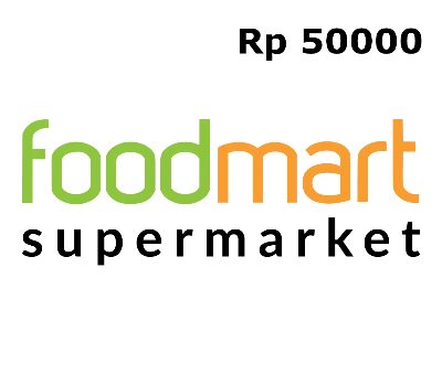FoodMart Supermarket IDR 50000 Подарочная карта ID