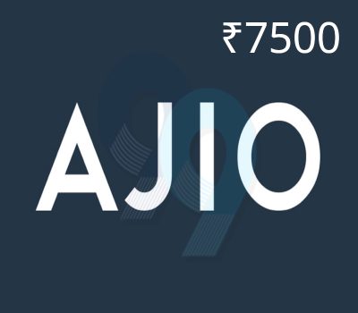 AJIO INR 7500 Подарочная карта IN