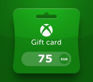 XBOX Live EUR 75 Предоплаченная карта DE
