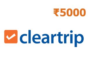 Cleartrip Flights & Hotels INR 5000 Подарочная карта IN