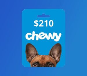 Chewy USD 210 Подарочная карта US