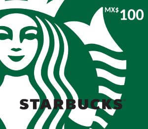 Starbucks MXN 100 Подарочная карта MX